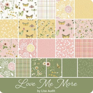 Love Me More for Riley Blake Designs, by Lisa Audit - Fat Quarter ...