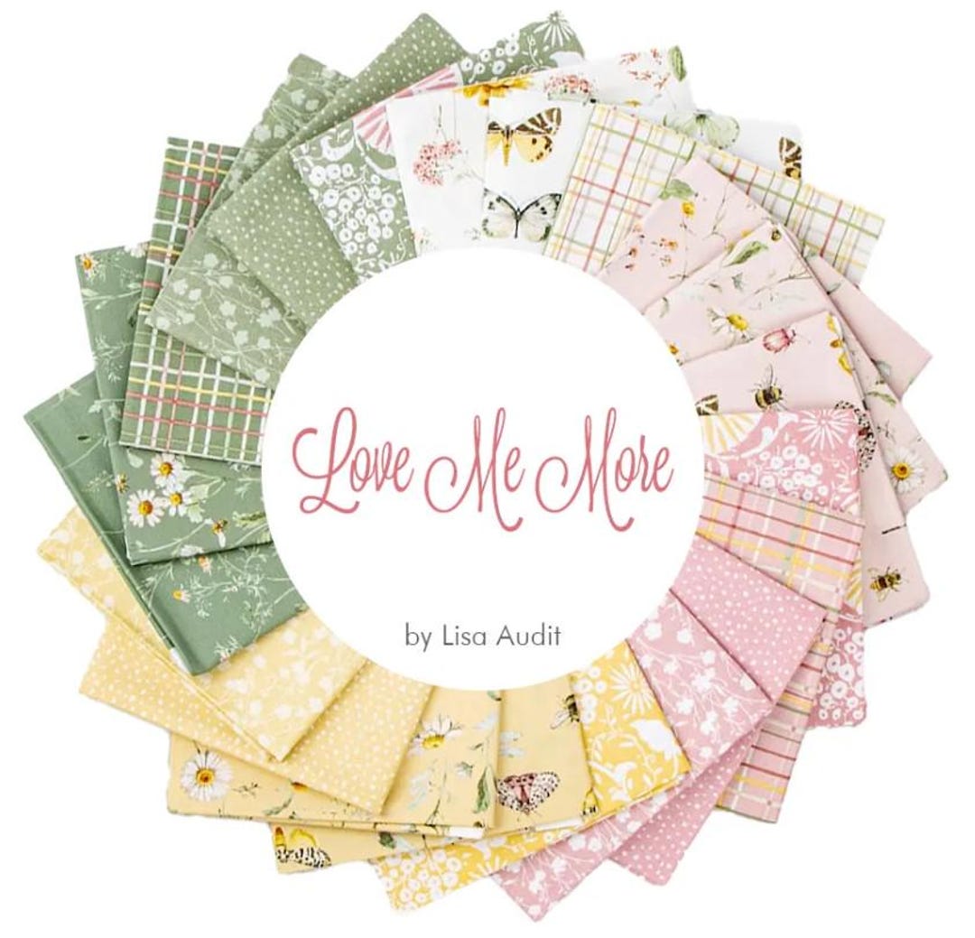 Love Me More for Riley Blake Designs, by Lisa Audit - Fat Quarter ...