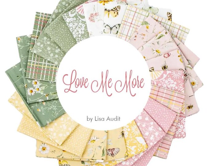 Love Me More for Riley Blake Designs, by Lisa Audit - Fat Quarter ...