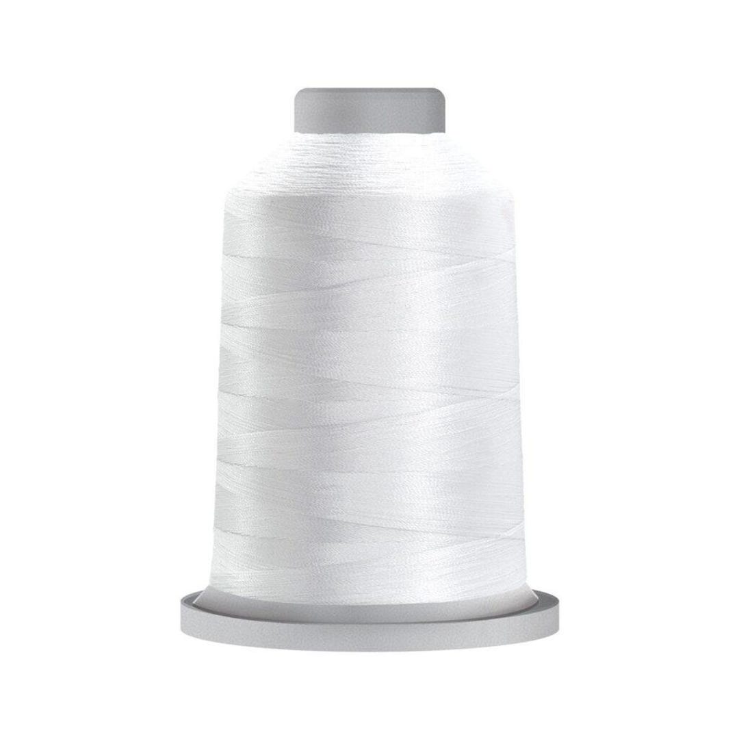 WHITE - Glide 40wt Polyester Thread 1,100 Yd Mini King Spool White ...