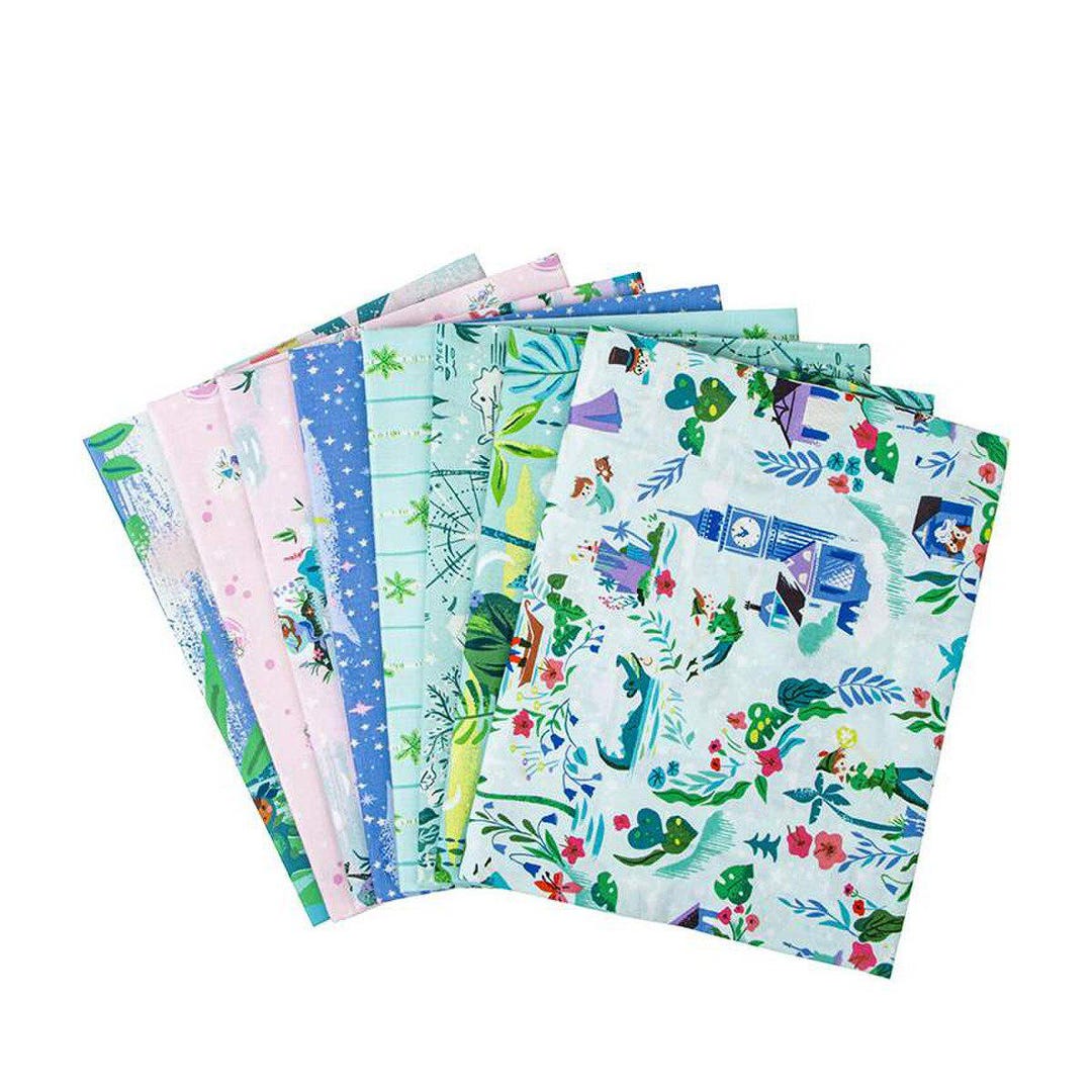 Forever Neverland 1 Yard Bundle MIST, 8 Pcs. for Riley Blake Designs ...