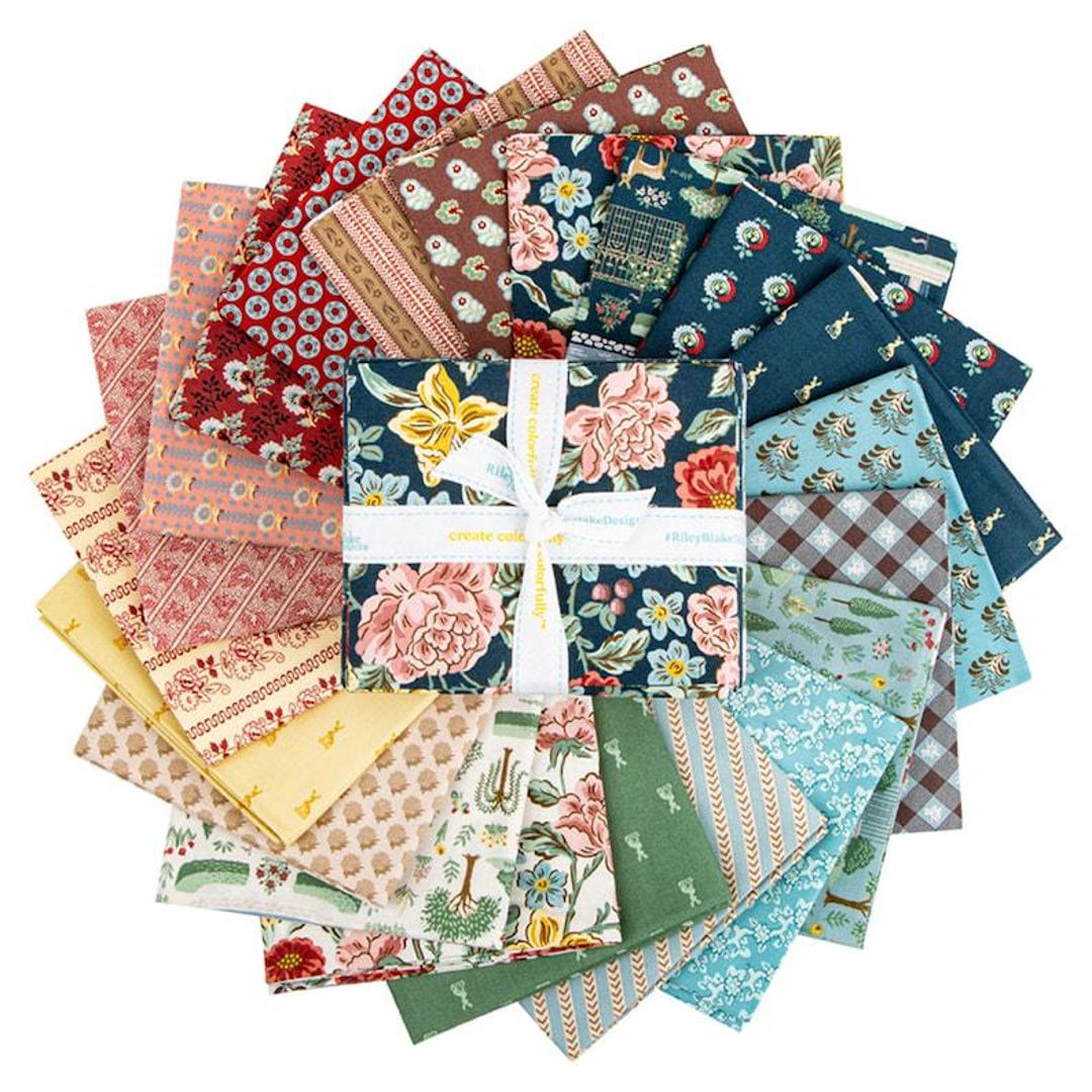 Emma for Riley Blake Designs, by Jane Austen - Fat Quarter Bundle ...