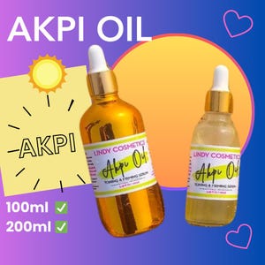 AKPI OIL - ORGANIC and Premium 100ml/ 200ml for skin