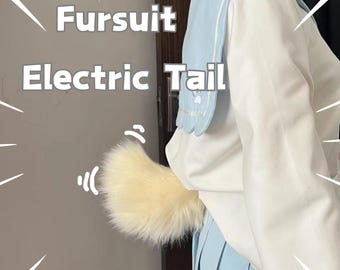 Valentine&#39;s Day COSPLAY Gift, Customizable Fursuit Tail, Fursuit Remote Electric Tail, Fursuit Essential Accessories, Couple&#39;s Gift