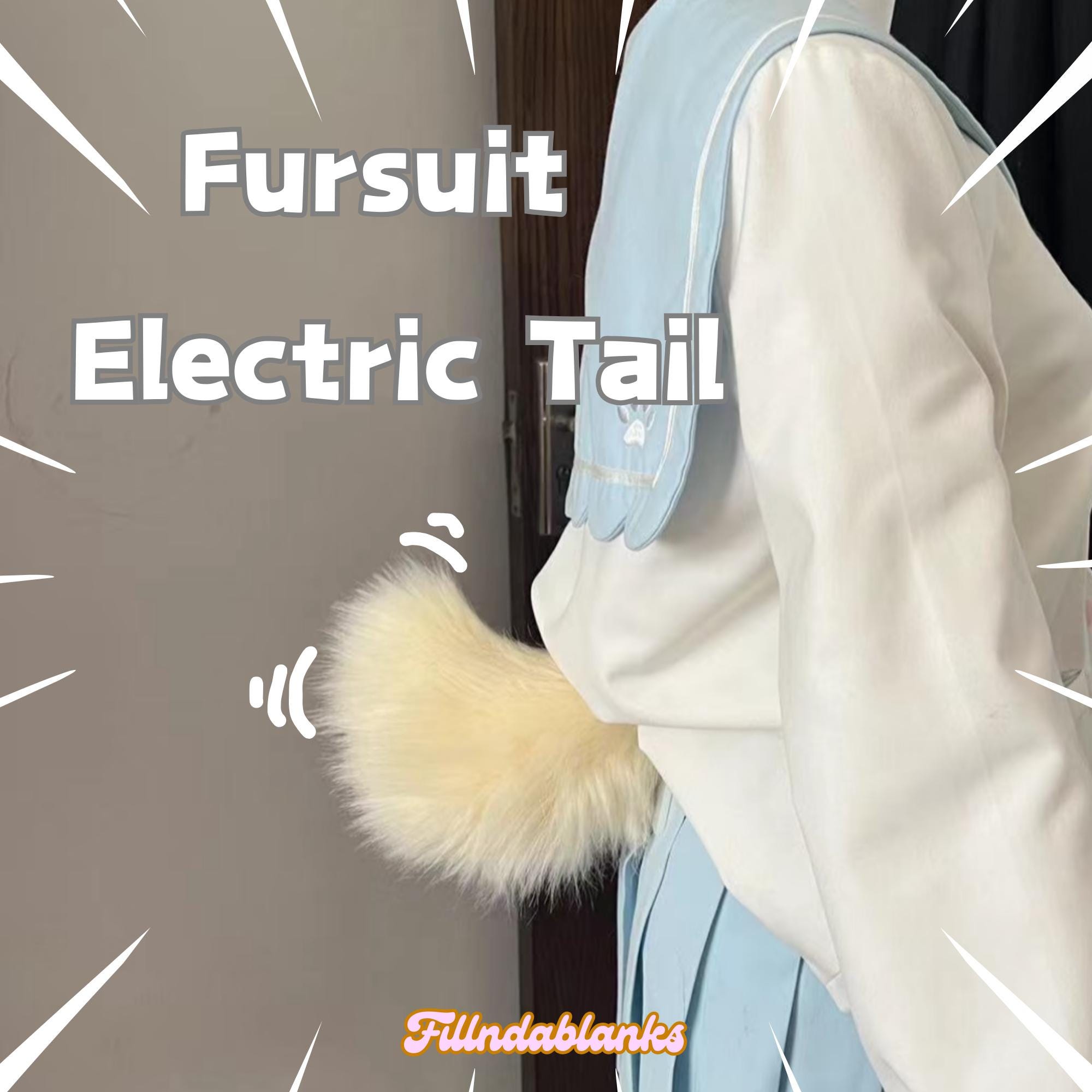 Valentine's Day COSPLAY Gift, Customizable Fursuit Tail, Fursuit Remote Electric Tail, Fursuit Essential Accessories, Couple's Gift