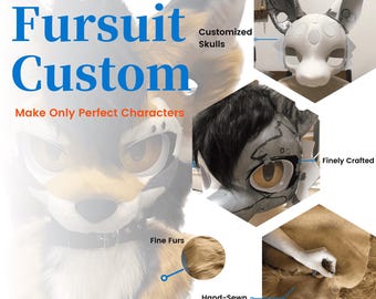 Fursuit Head Custom Consult,(PLEASE READ DESCRIPTION)，Commission Quotes，Fursuit Character Customization，Fursuit Design