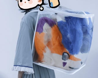 Customize Large Waterproof Fursuit Backpack,Essential COSPLAY accessories,Fursuit Accessories，Fursuit Clothing Storage
