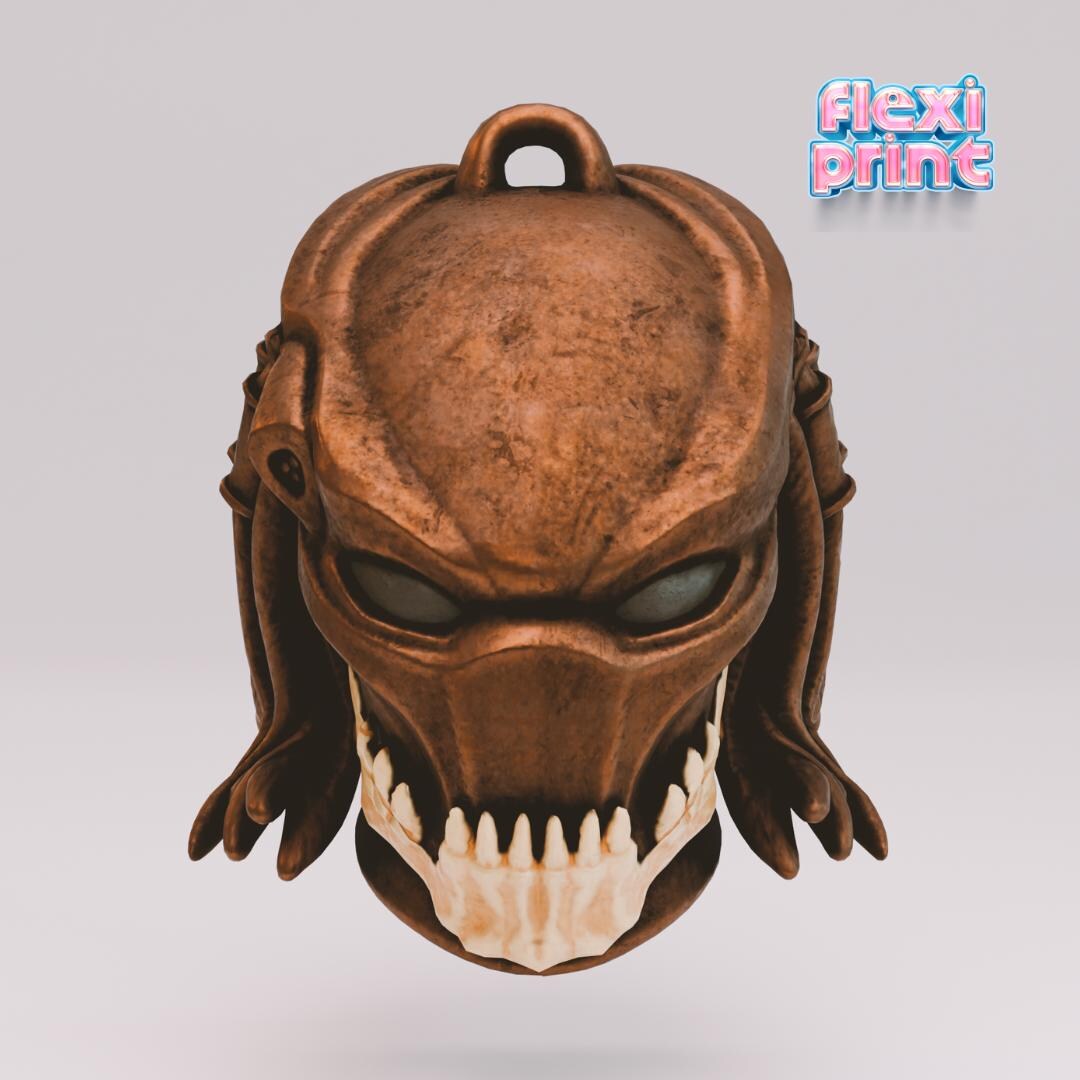 Predator Berseker Keychain | Flexi Print - Etsy