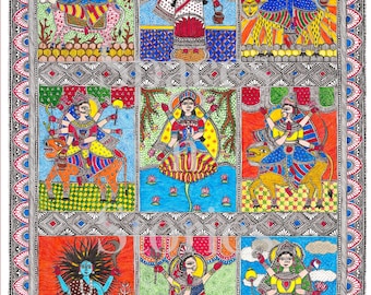 NavDurga fine art giclee print