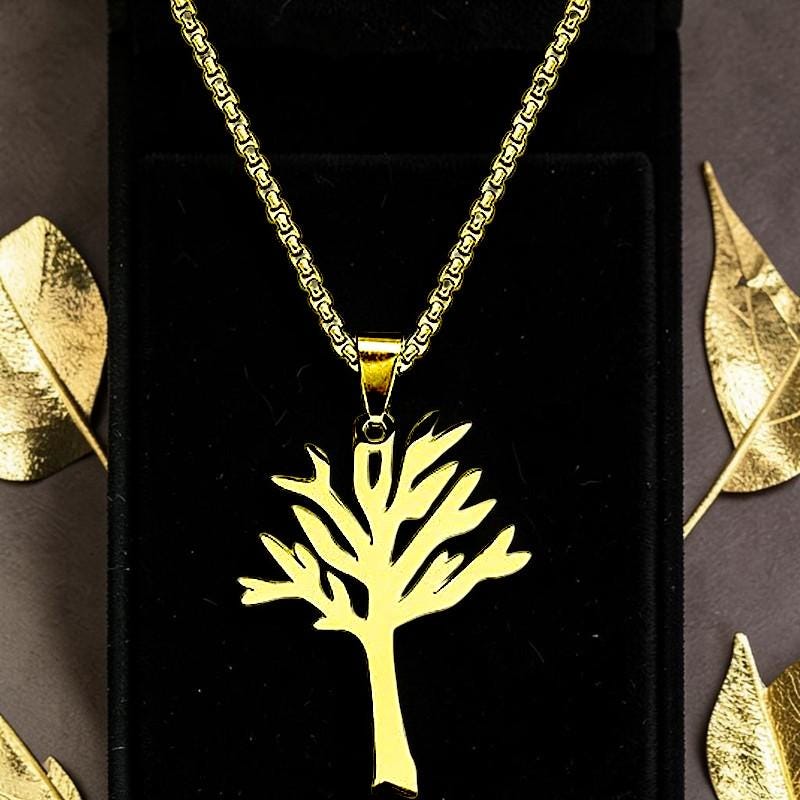 Collana con Ciondolo Albero della Vita in Argento 925