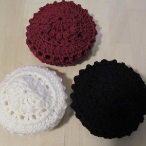 Darling Crochet Hair Bun  (Adobe PDF File English Only)