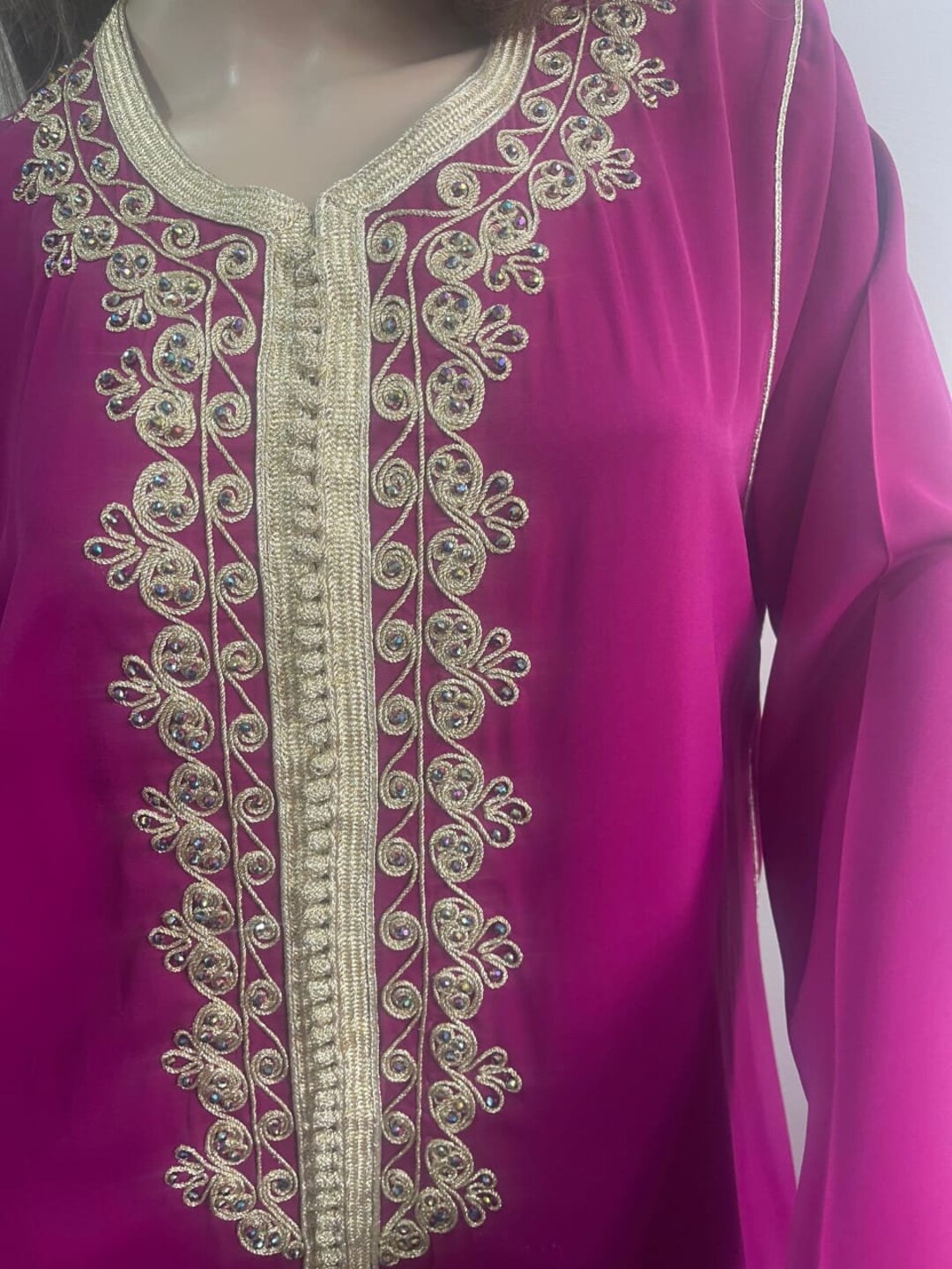 Morocan Kaftan With work main image 1
