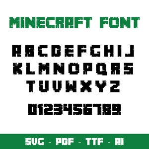 Mnc lettertype Svg bundel, Mnc alfabet afdrukbaar, Mnc gamer cadeau gepersonaliseerde verjaardag, Mnc cadeaus voor jongens gamer partij
