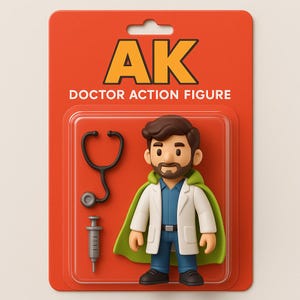 Aangepaste actiefiguur, gepersonaliseerde speelgoeddoos, maak van jezelf een actiefiguur, gepersonaliseerde digitale kunst, digitale download