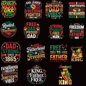 Juneteenth-bundel png, vaderdag, juni 1865 png, ze houden niet van ons png, emancipatiedag png, Vaderdag png, zwarte koning png