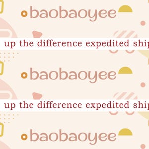 Make up the difference/expedited shipping