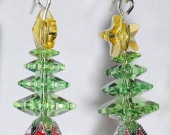 Christmas Tree Earrings