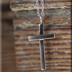 Tiny Silver Cross