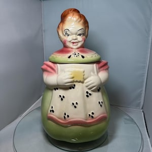 Vintage American Bisque 1960s Aunt Bee Cookie Jar