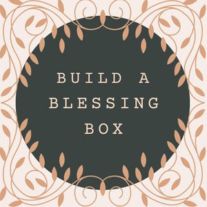 Build A Blessing Box / Christelijk cadeau voor gebed en zorg / Knuffel in een doos / Hygiëne / Vetplanten en bijbelvers-pakket