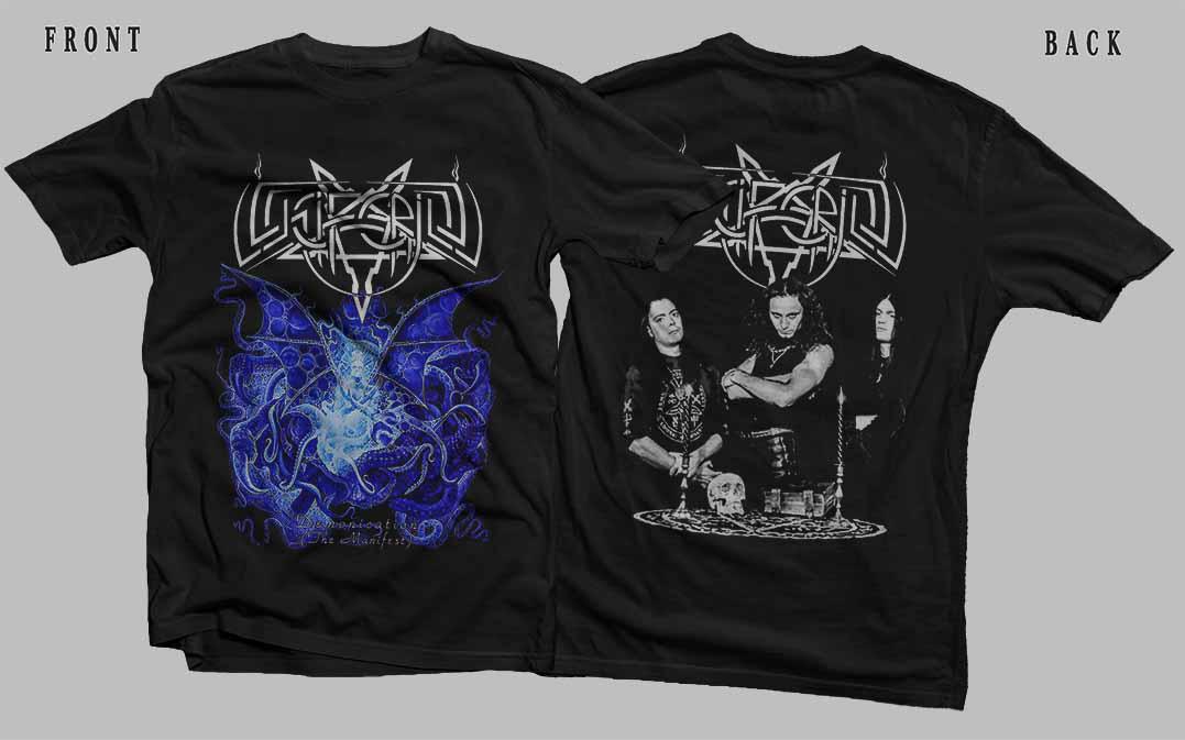 New Printed T-shirt - LUCIFERION- Demonication (the Manifest New Printed T-shirt - LUCIFERION- Demonication (the Manifest