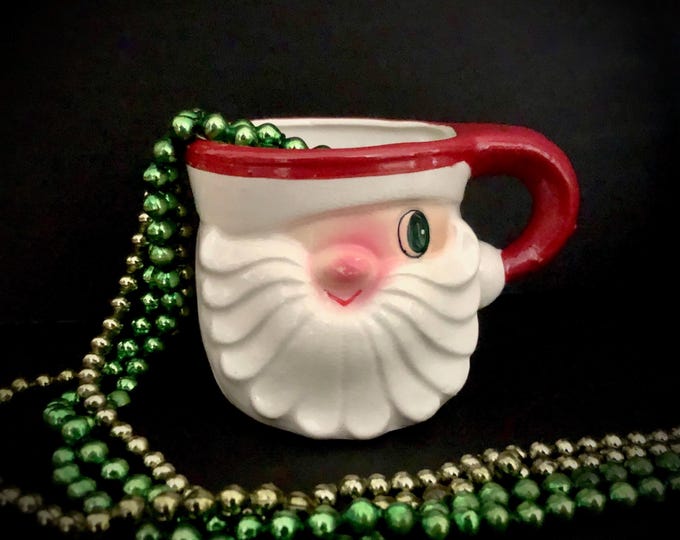 Holt Howard Vintage Christmas Merry Whiskers Larger Mug MCM midcentury