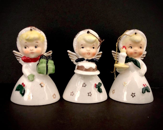 Holt Howard Vintage Christmas Angel Bells MCM midcentury