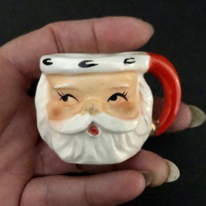 Lefton Santa Mug - Etsy