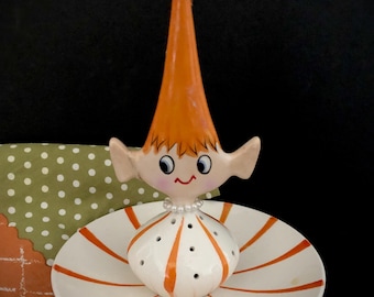 Vintage Rare Holt Howard Chili Sauce Condiment Jar Mid Century