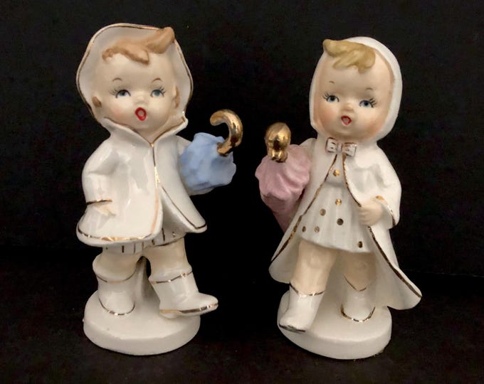 Napco Just Ducky  Salt and Pepper Shakers MCM midcentury