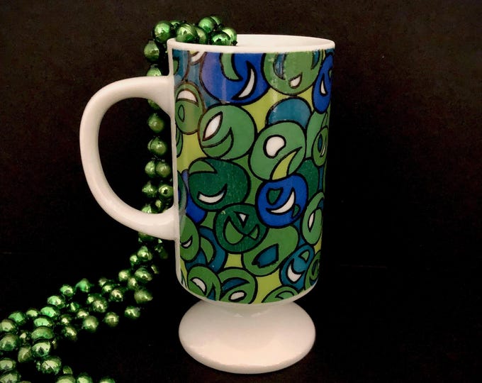 Holt Howard Vintage Christmas Blueberry Espresso Mug MCM midcentury