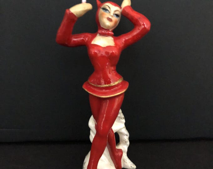 Napco She Devil Vintage Halloween Drama Queen