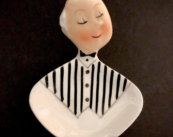 Holt Howard Jeeves If You Please Ashtray MCM midcentury