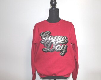 Sequin Game Day Sweatshirt