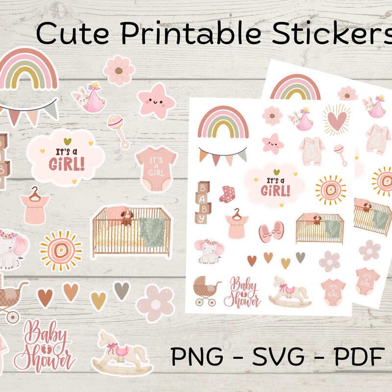 Stickers bebe - Etsy México