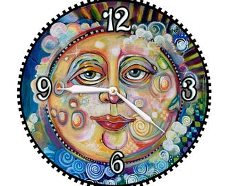 Whimsical Mystical Wall Clocks