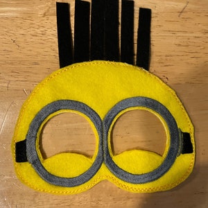 Felt Minion Mask