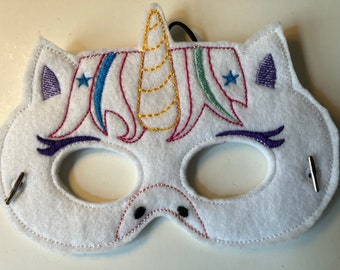 Felt Unicorn Mask