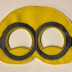 Minion Felt Mask