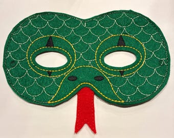 Felt Snake Mask