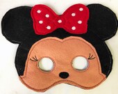Minni Mouse Felt Mask
