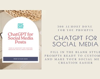 300 content via sociale media: aanwijzingen voor bedrijfsgroei | Aanpasbare ChatGPT-marketinggids voor volledige marketing