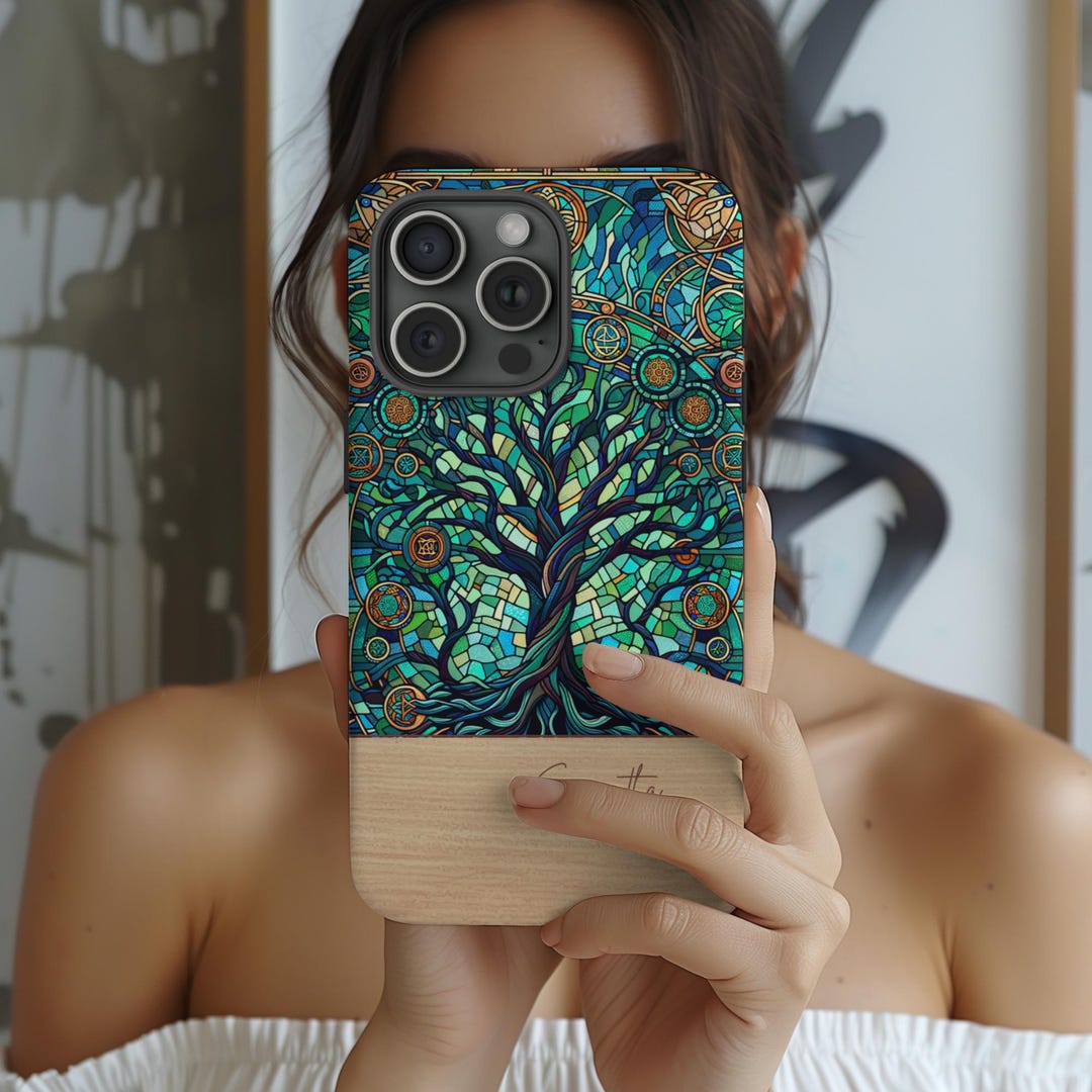 Personalized Tree Phone Case for iPhone 17 16 15 14 13 Magsafe Case ...