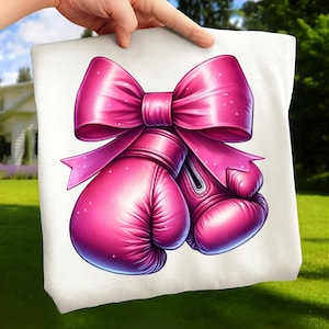Breast Cancer With Boxing Gloves png, breast cancer awareness png, trendy png files, Sublimation designs, cancer awareness png