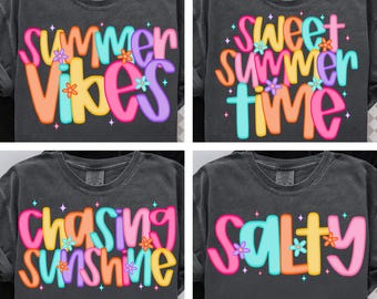 Preppy Sunshine Beach Life PNG Bundle, Summer PNG, Trendy Preppy Summer Shirt Design, Lake Pool River Life PNG, Bright Sun Sublimation