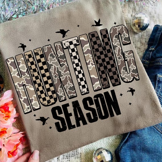 Hunting Season Png, Retro Deer Hunting Png, Preppy Camo Bow Png, Duck Hunter Sublimation, Coquette Hunting Shirt Png, Girl Fall Camo Bow Png