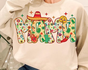Cinco de Mayo Mama Png, México Png, Tacos Png, Chapéu Mexicano Png, Festa Mexicana, Festival Mexicano Feminino 2025 Png, Festa Nacho Average