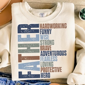 Father PNG, Best Dad Ever Sublimation Design, Funny Dad Quotes, Retro Father's Day PNG, Digital Download for Dad Shirt Gift Idea