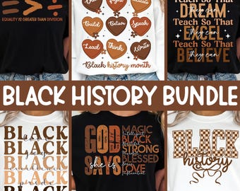 Black History Month Bundle Png, Black History Png, I am Black History Png, Black People, Black History Png, African American, Sublimation