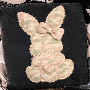 Camouflage Bunny PNG, Camo Easter Png, Bunny Faux Patchwork PNG, Trendy Bunny Camo Png Spring Holiday Png Shirt, Digital Download